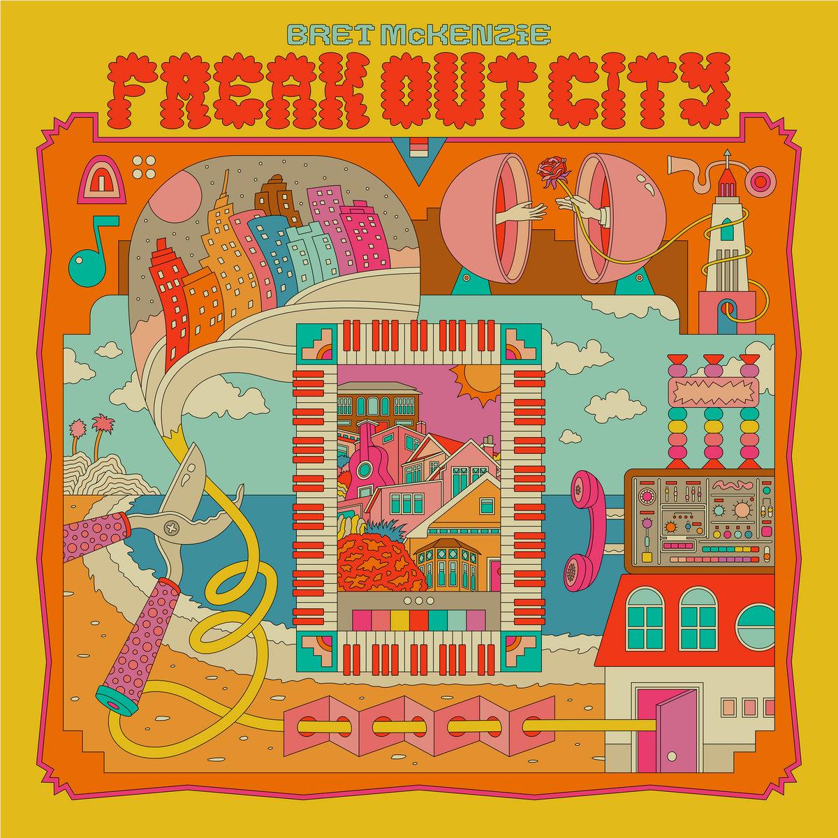 Freak Out City ('Loser Edition' Glacial Blue Coloured Vinyl) - By: Bret Mckenzie