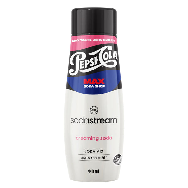 SodaStream Pepsi Max Cream Soda 440ml