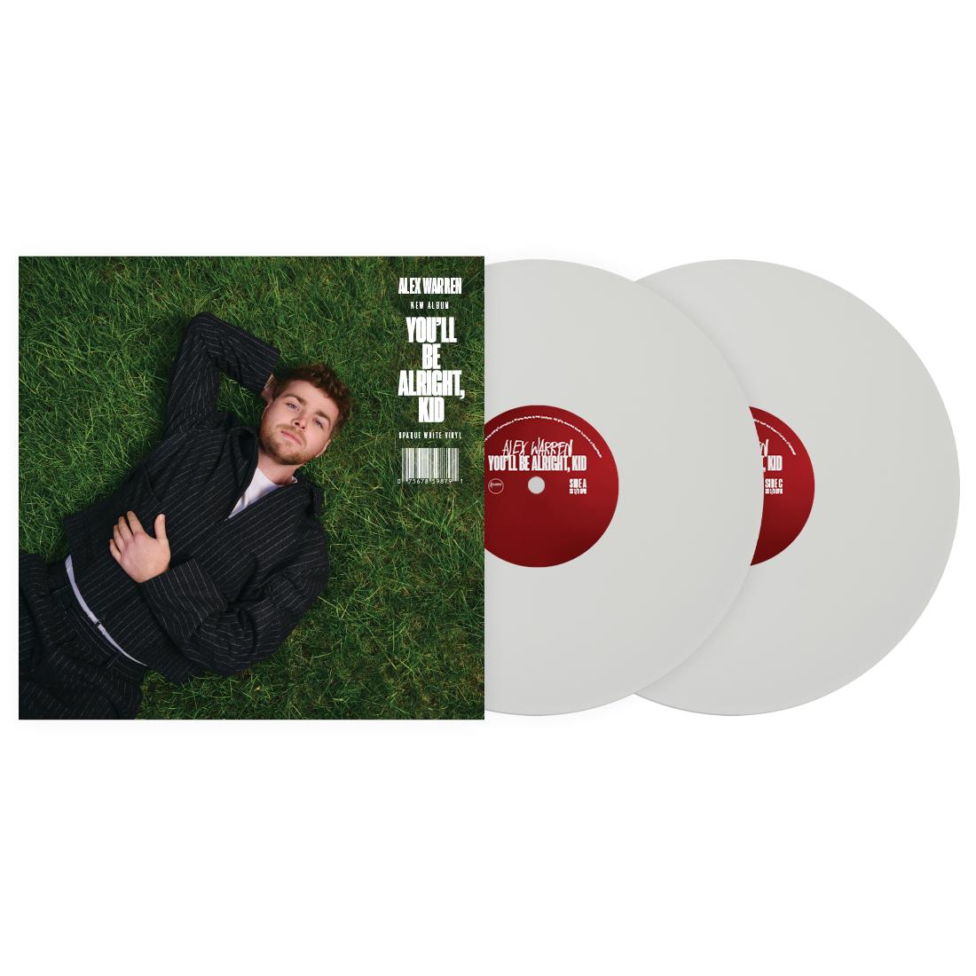 You'll Be Alright, Kid (Opaque White Vinyl) - By: Alex Warren