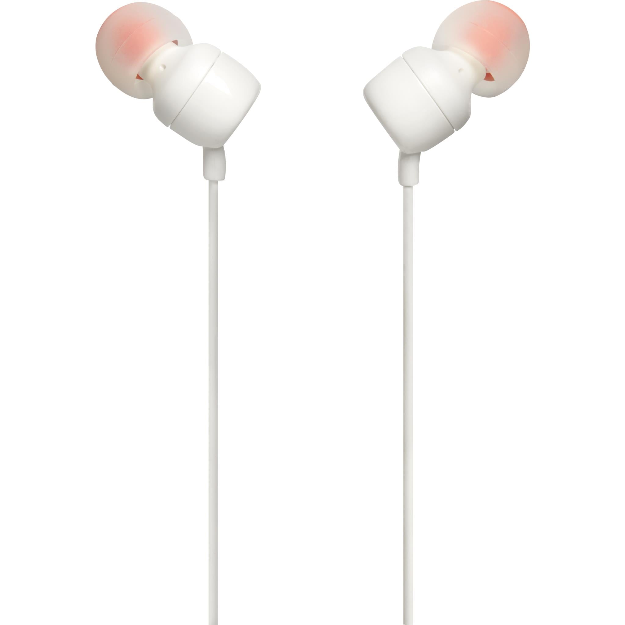 JBL Tune110 In-ear Headphones (White)