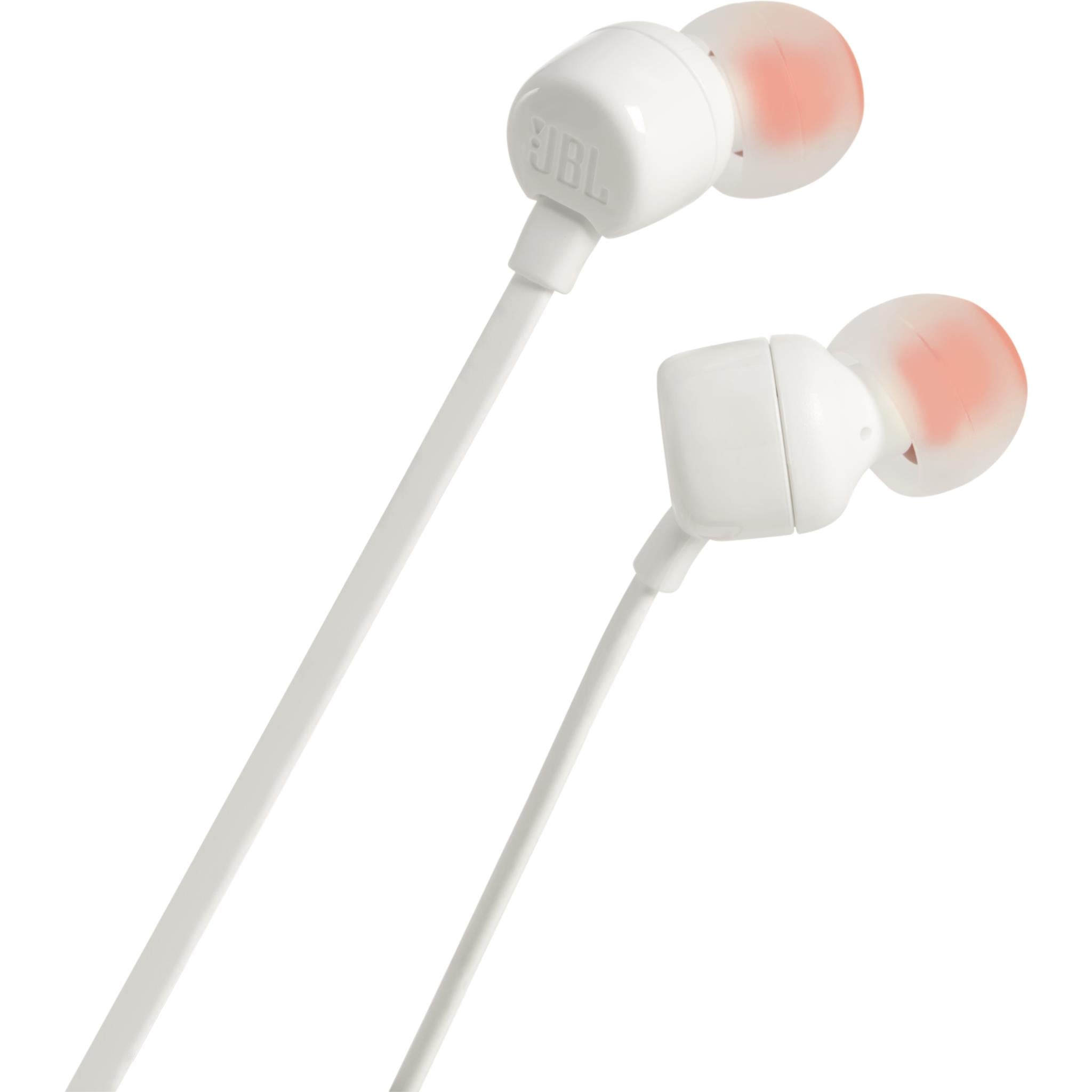 JBL Tune110 In-ear Headphones (White)