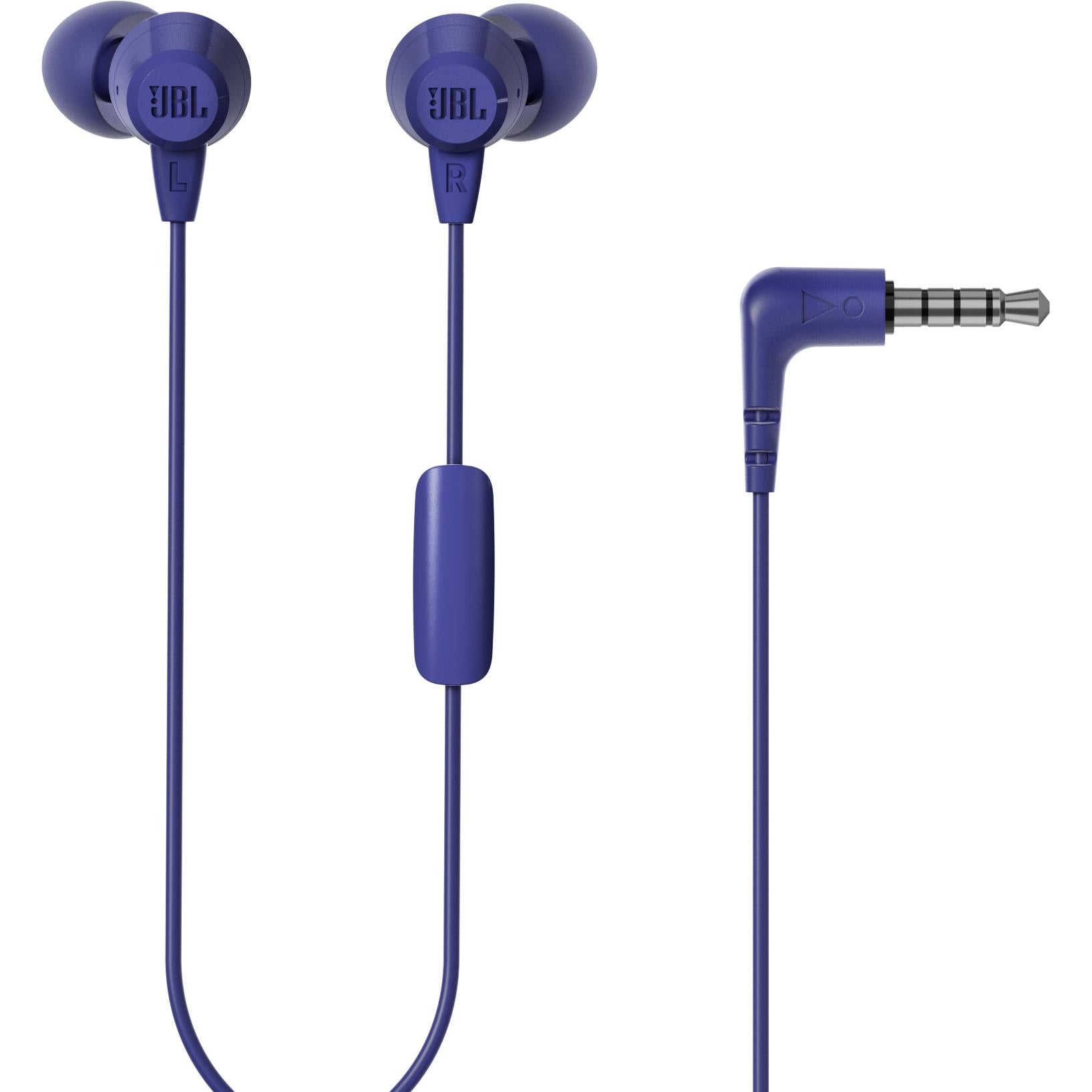 JBL C50HI In-ear Headphones (Blue)