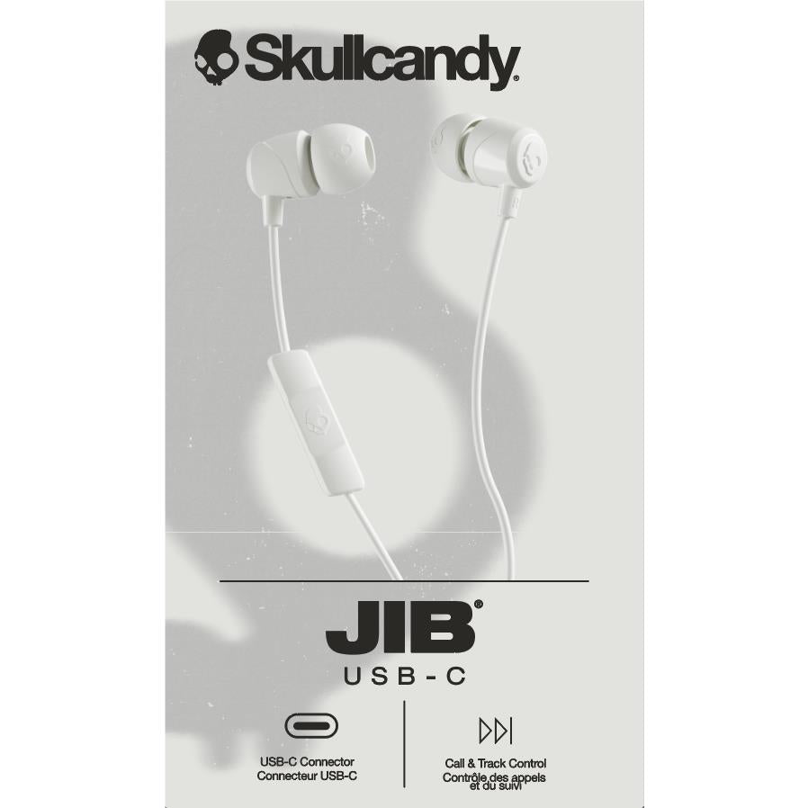 Skullcandy Jib USB-C Wired In-ear Headphones (Bone)