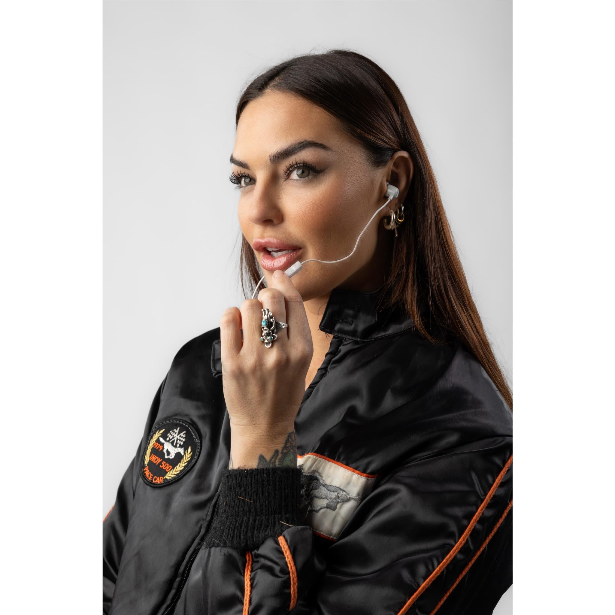 Skullcandy Jib USB-C Wired In-ear Headphones (Bone)