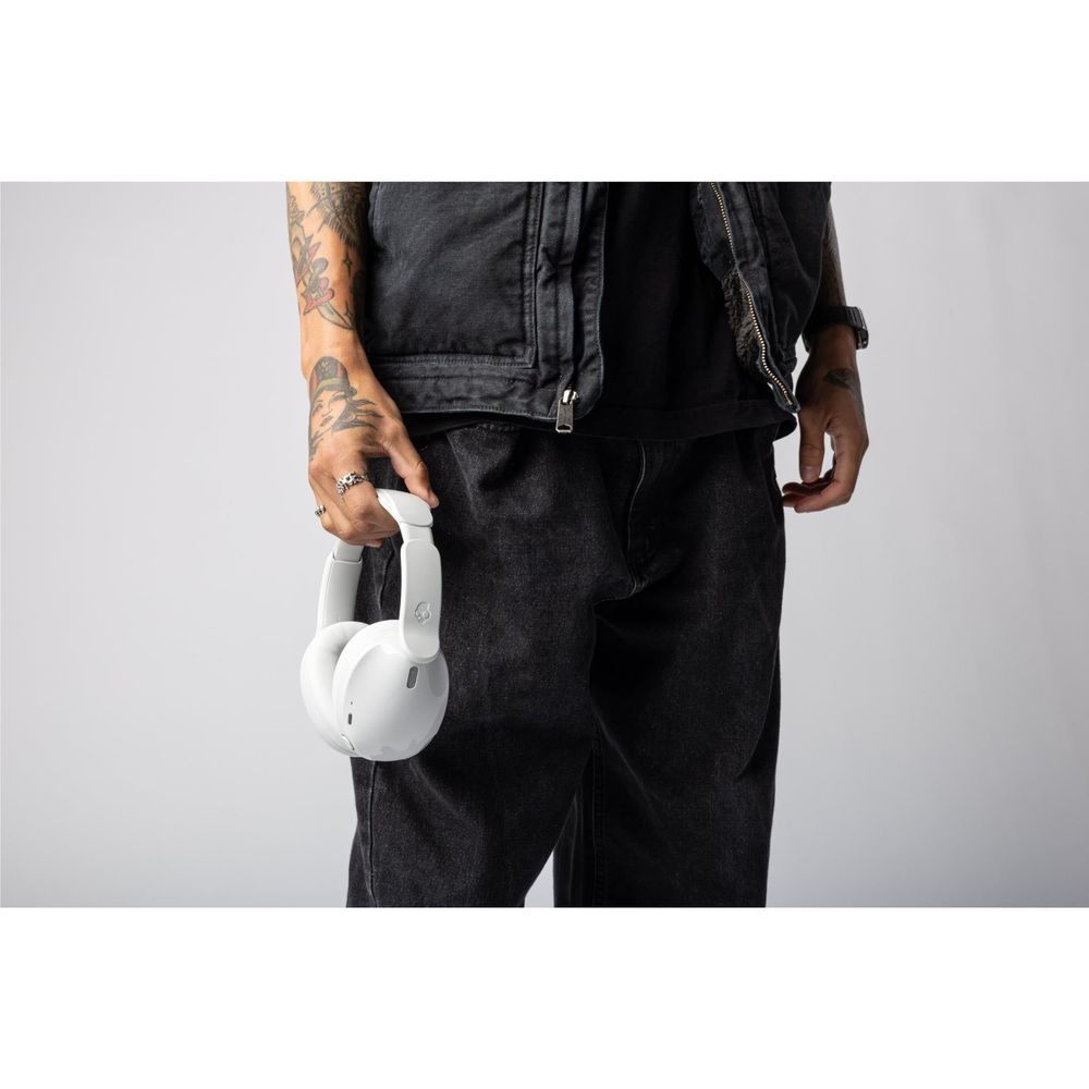 Skullcandy Hesh 540 Active Noise Cancelling Over-Ear Headphones (Bone)