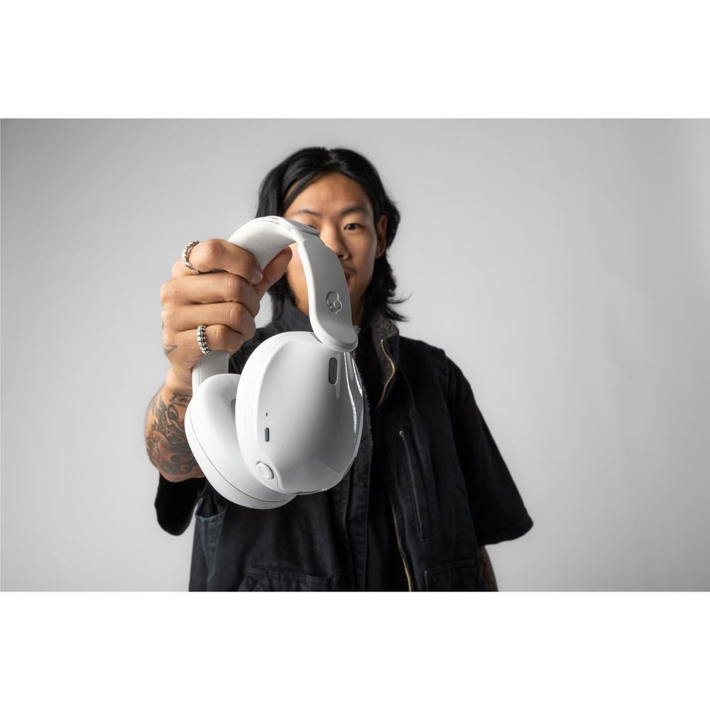 Skullcandy Hesh 540 Active Noise Cancelling Over-Ear Headphones (Bone)