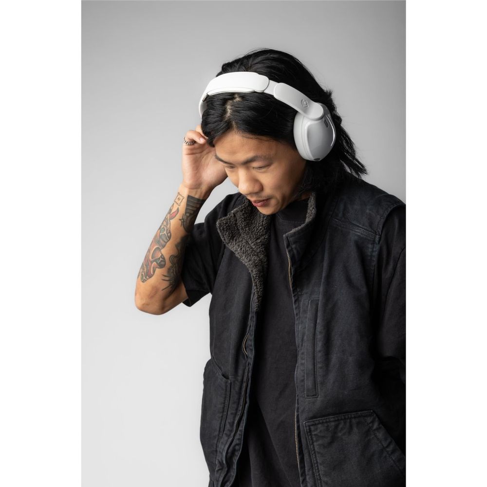 Skullcandy Hesh 540 Active Noise Cancelling Over-Ear Headphones (Bone)