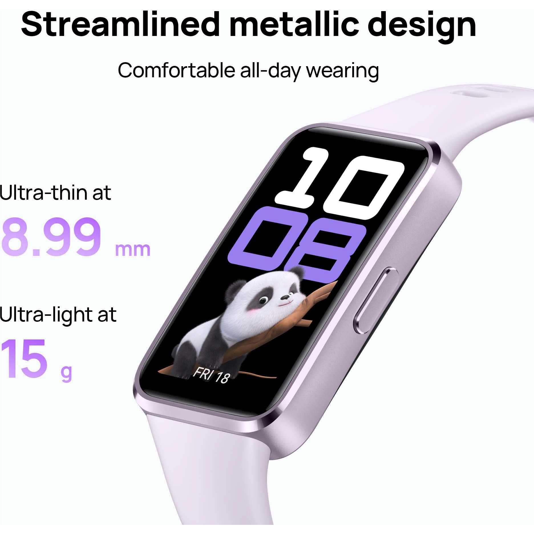 Huawei Band 10 Fitness Tracker Watch (Purple)