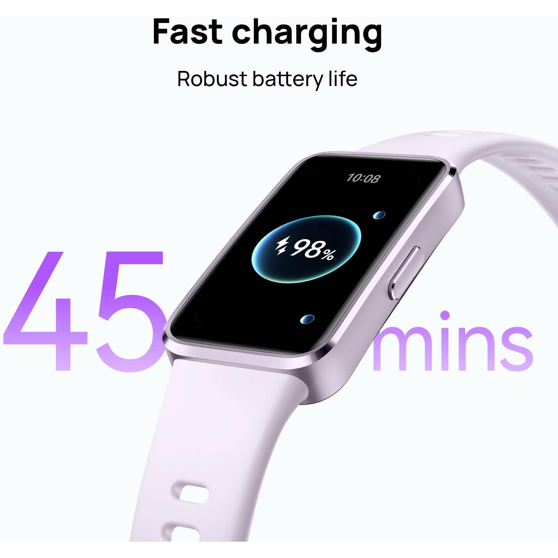 Huawei Band 10 Fitness Tracker Watch (Purple)