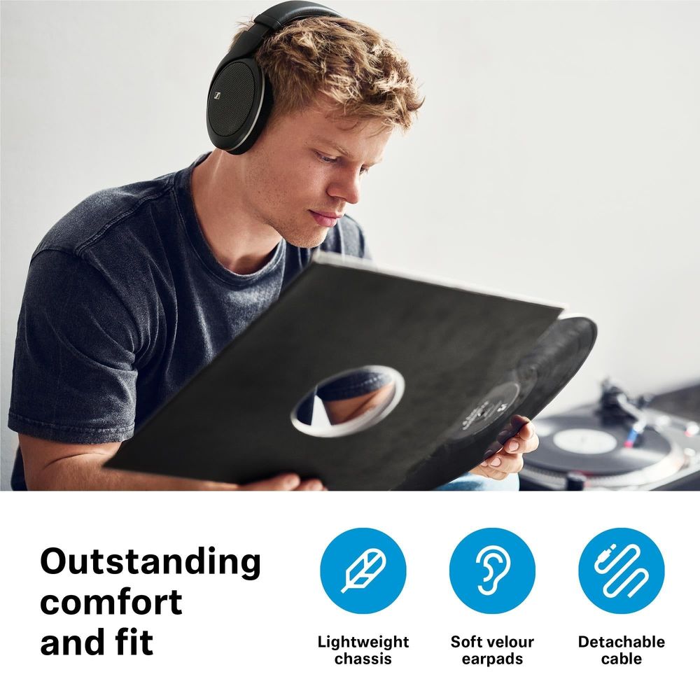 Sennheiser HD 550 Open Back Wired Over-Ear Headphones