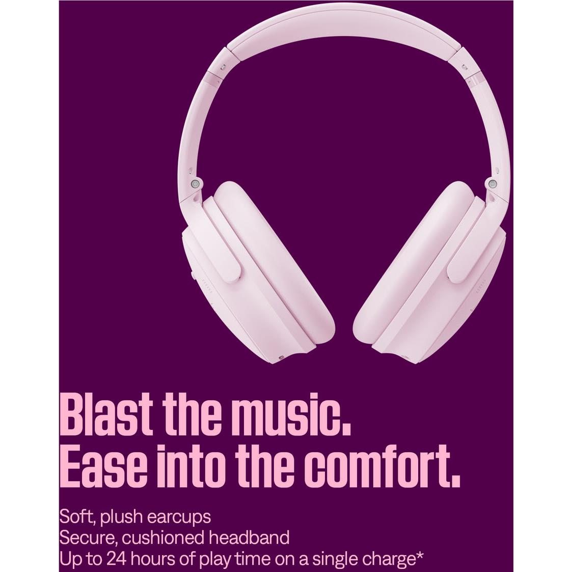 Bose QuietComfort Noise Cancelling Headphones (Petal Pink)