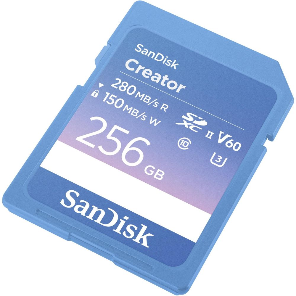 SanDisk Creator SDXC UHS-II Card (256GB)