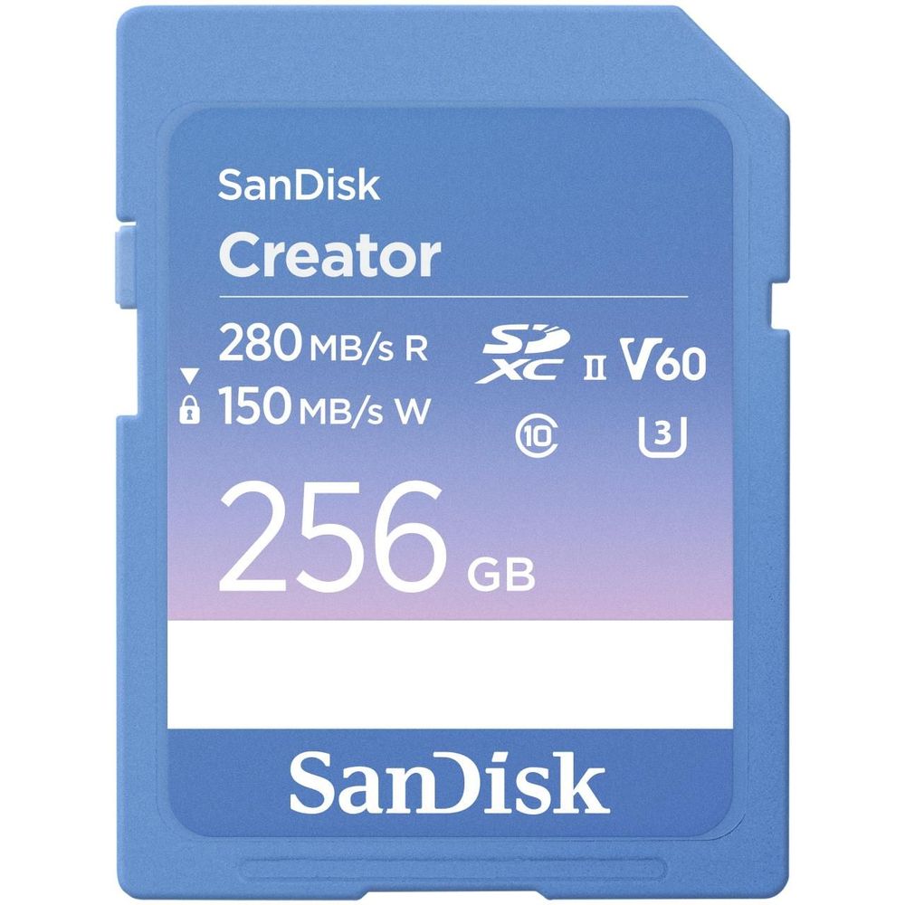 SanDisk Creator SDXC UHS-II Card (256GB)
