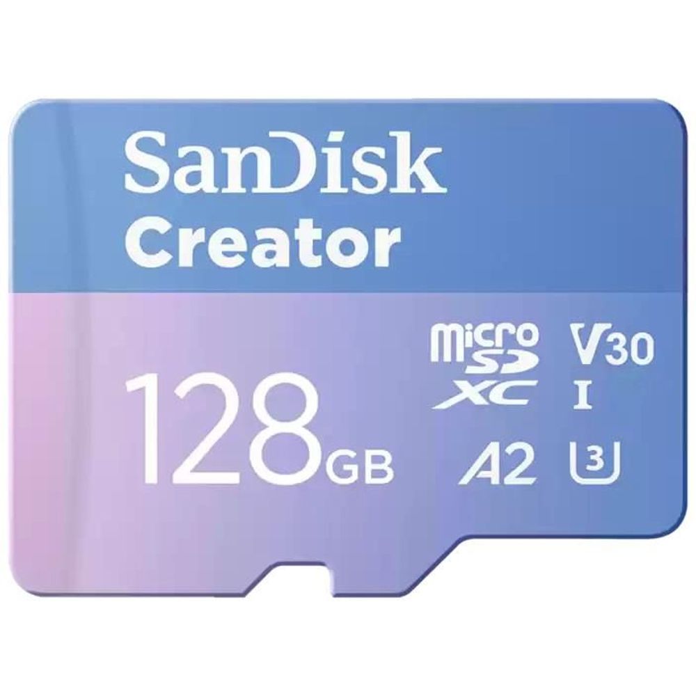 SanDisk Creator Micro SDXC UHS-I Card (128GB)