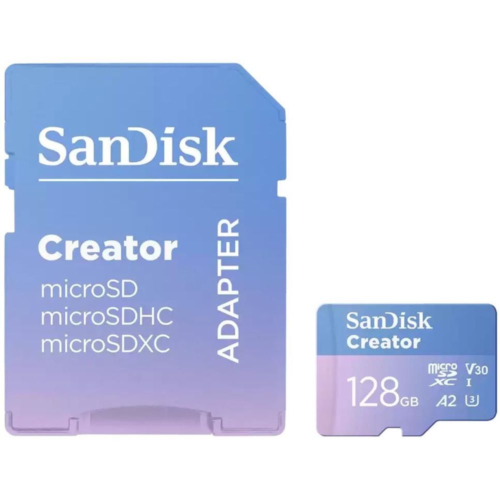 SanDisk Creator Micro SDXC UHS-I Card (128GB)