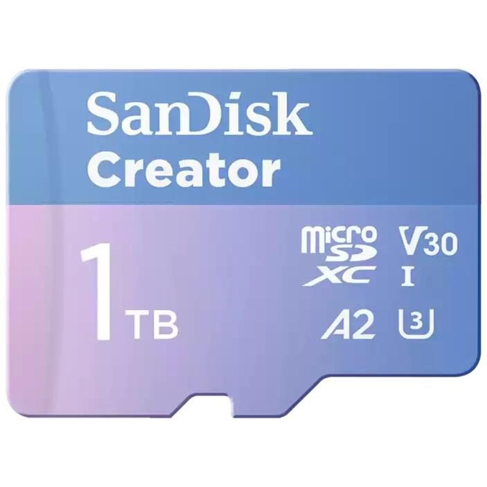 SanDisk Creator Micro SDXC UHS-I Card (1TB)