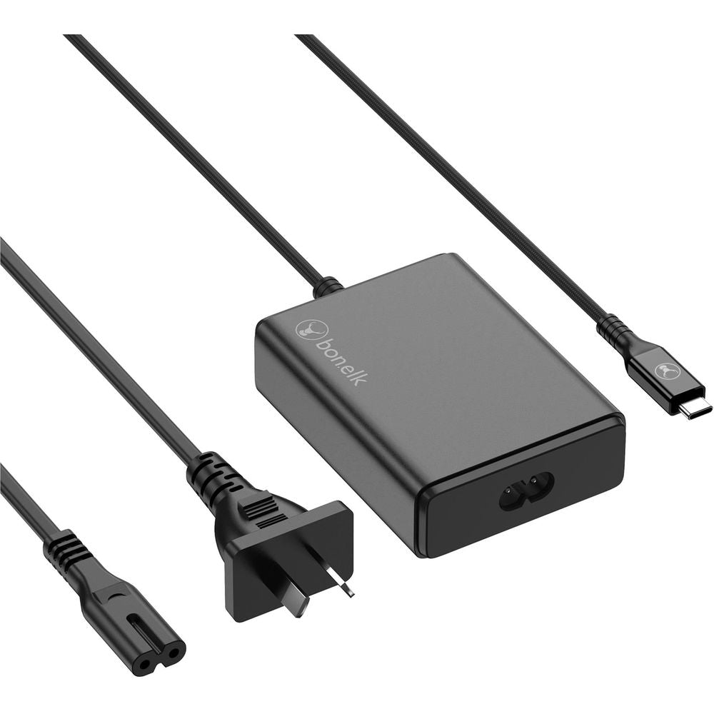 Bonelk Long-Life 100W GaN Multi-Device Laptop Charger (Black)