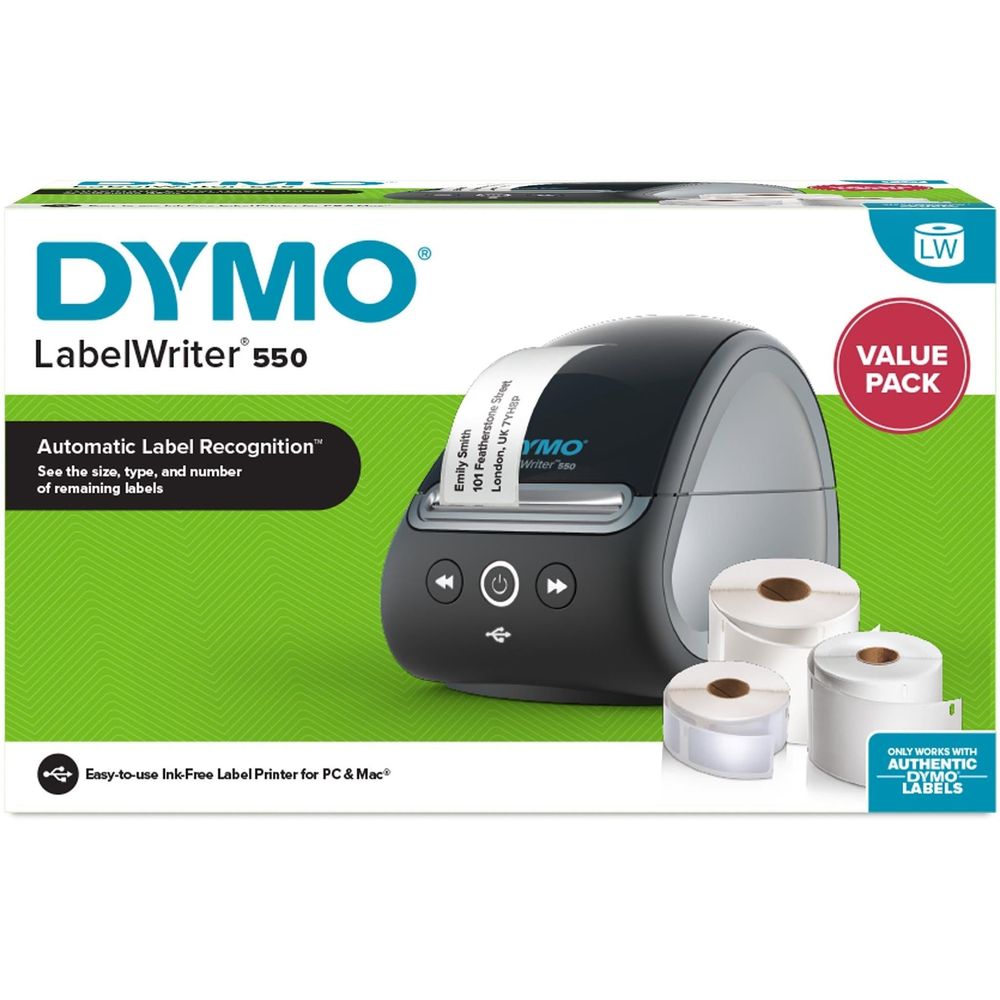 Dymo LabelWriter 550 Value Pack