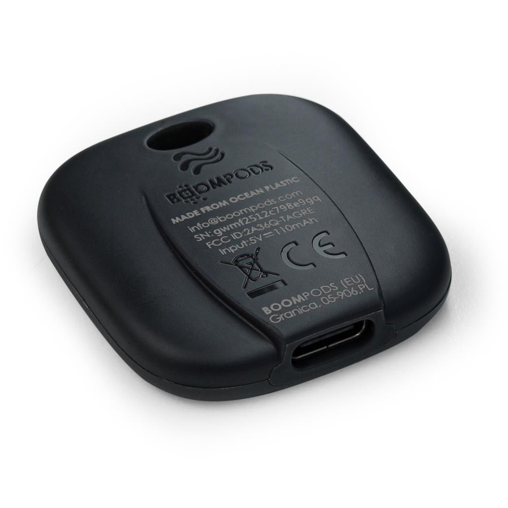 Boompods Boomtag Universal Rechargeable Tracker (Dark Grey)