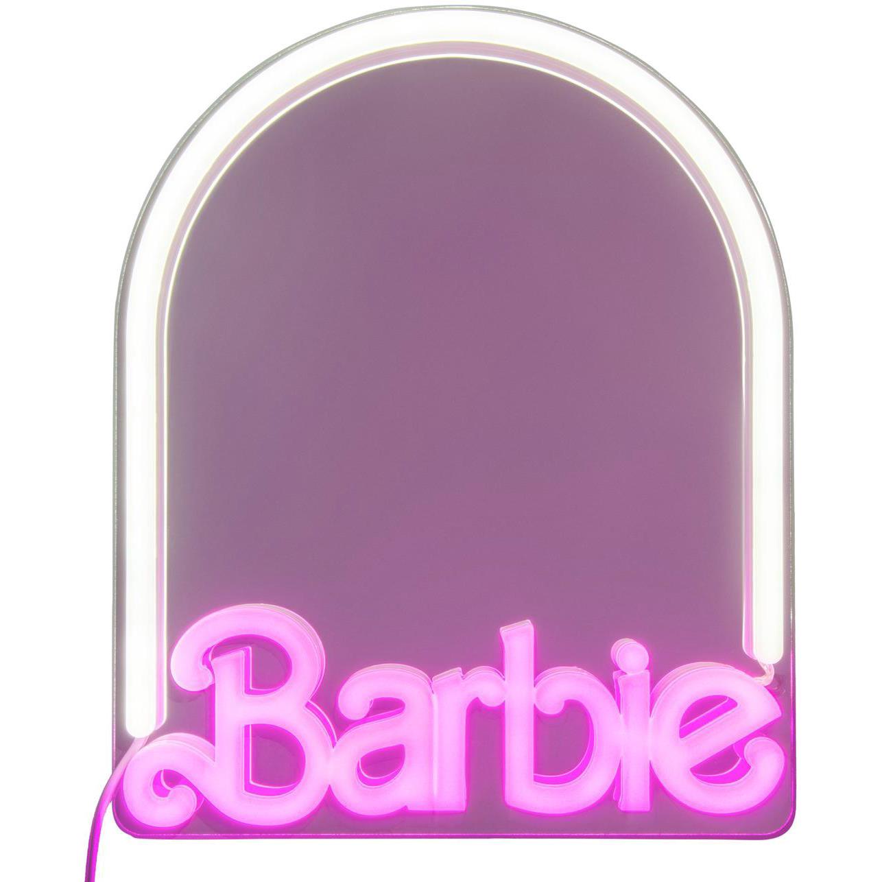 Paladone LED Neon Mountable Mirror (Barbie)