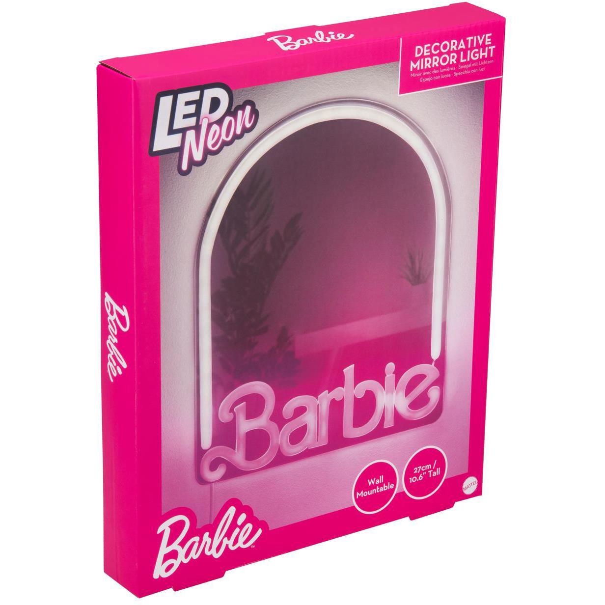 Paladone LED Neon Mountable Mirror (Barbie)