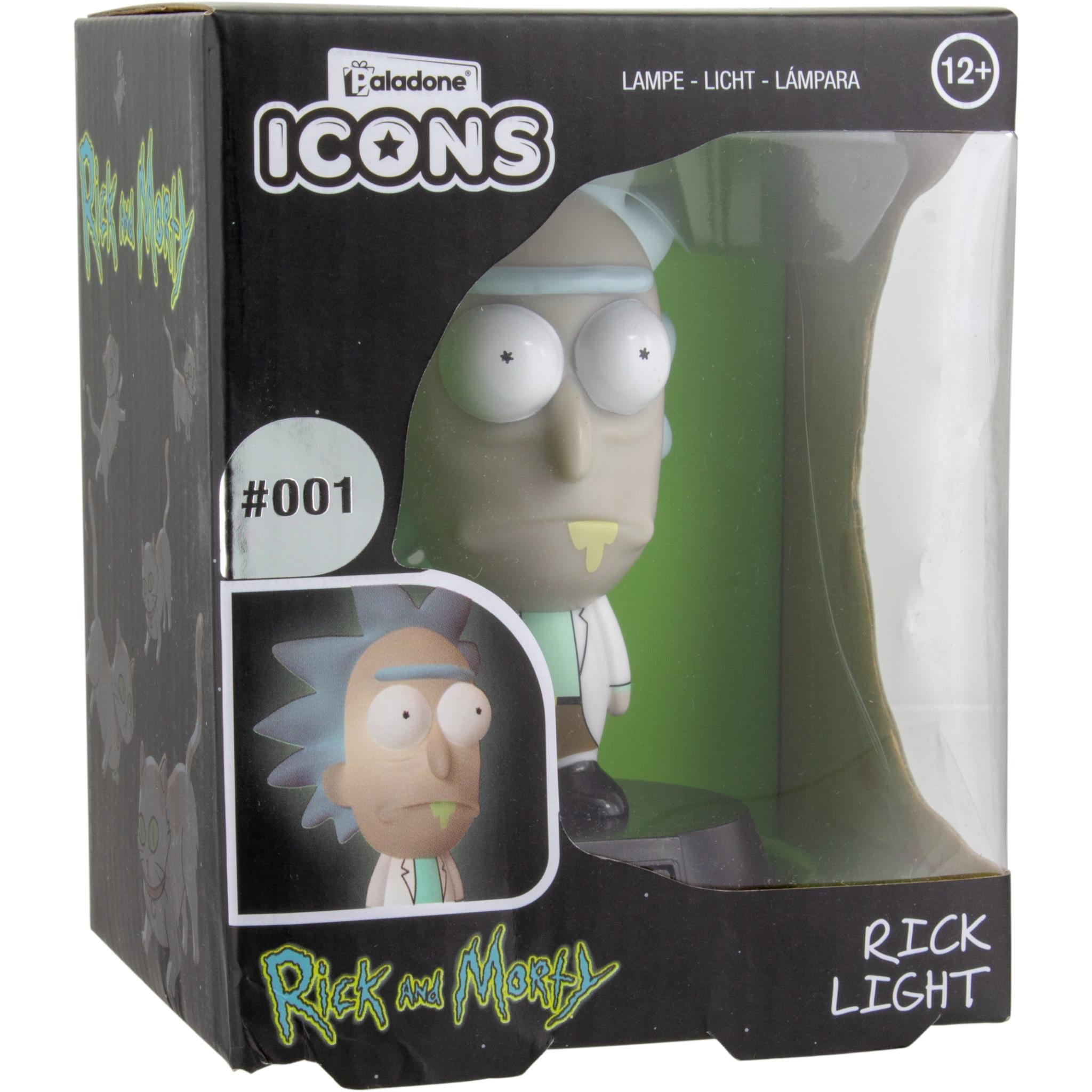Paladone Icon Light (Rick & Morty - Rick)