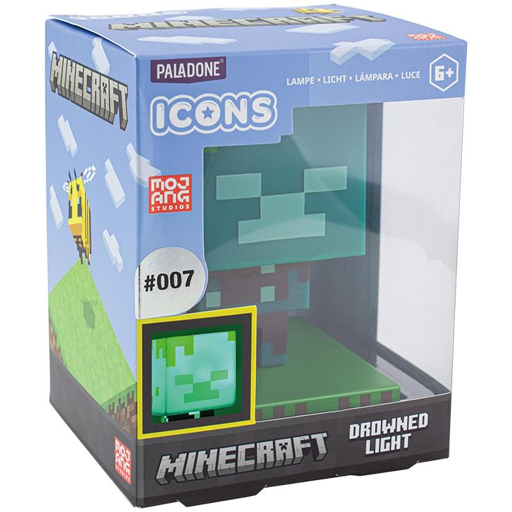 Paladone Icon Light (Minecraft - Drowned Zombie)
