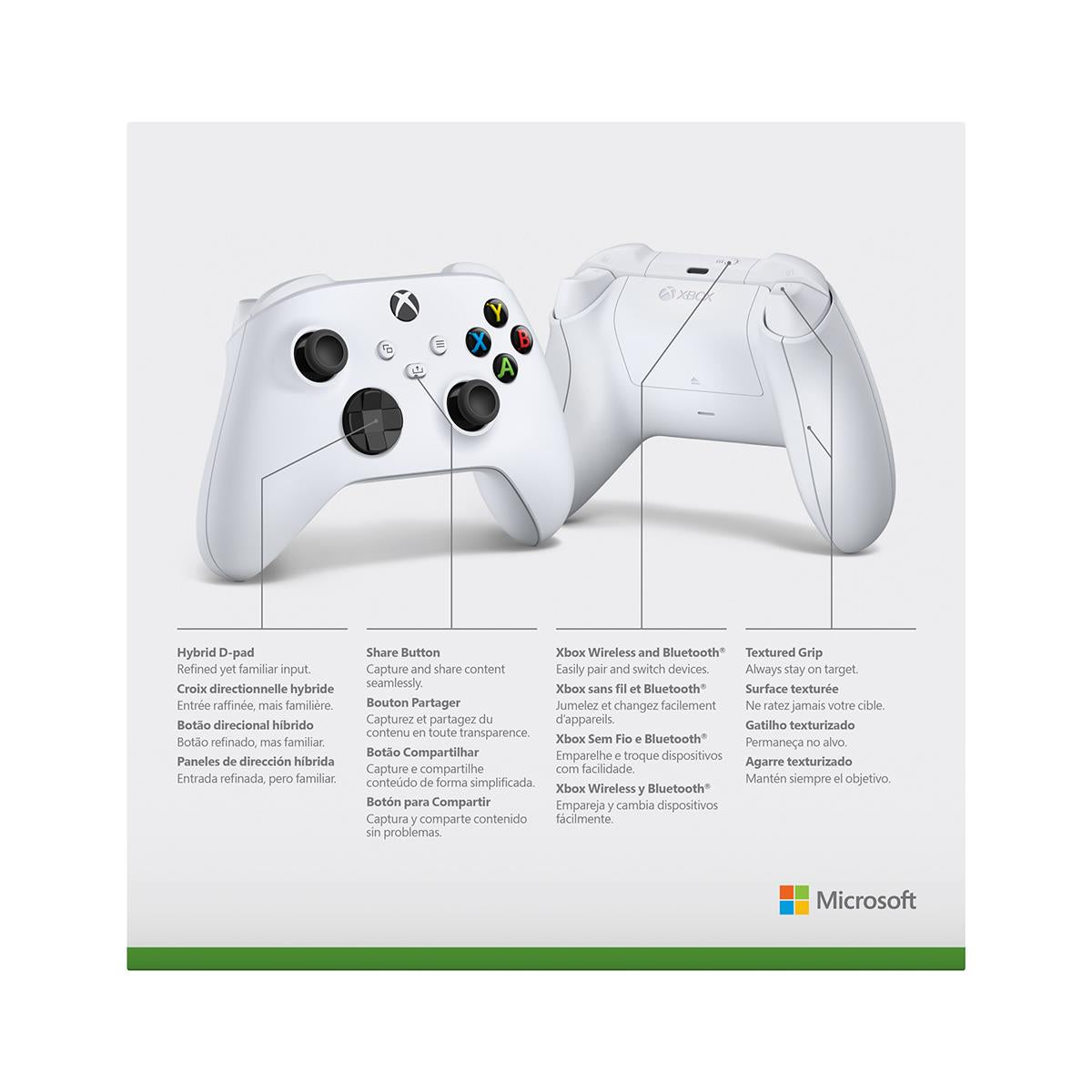 Xbox Wireless Controller (Robot White)