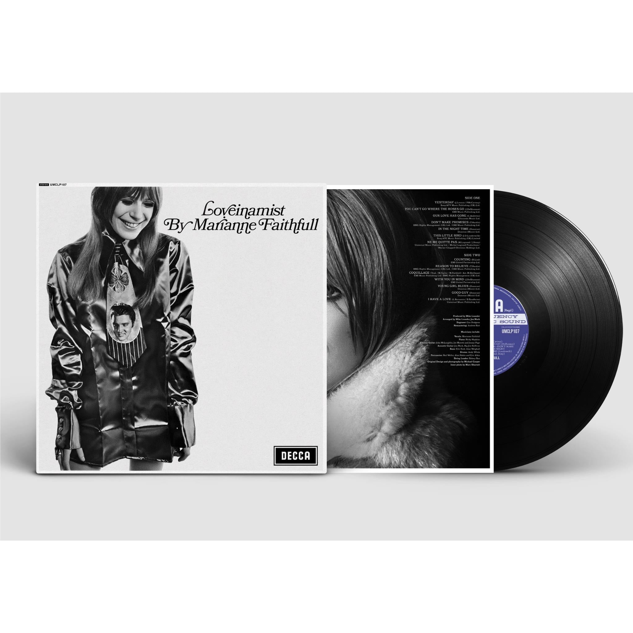 Loveinamist (Vinyl) - By: Marianne Faithfull