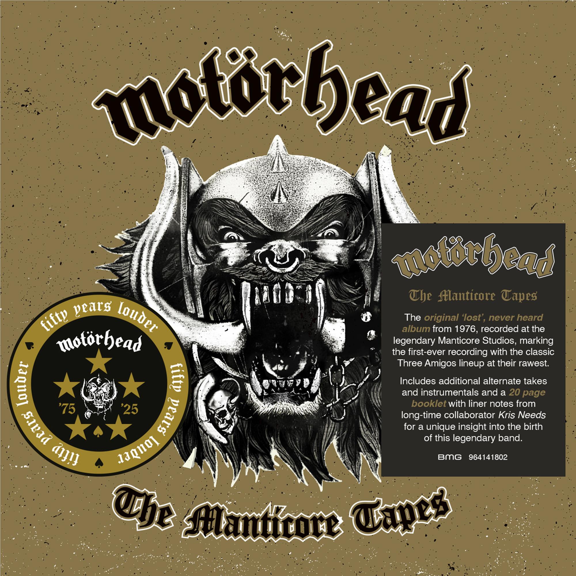 The Manticore Tapes, By: Motörhead