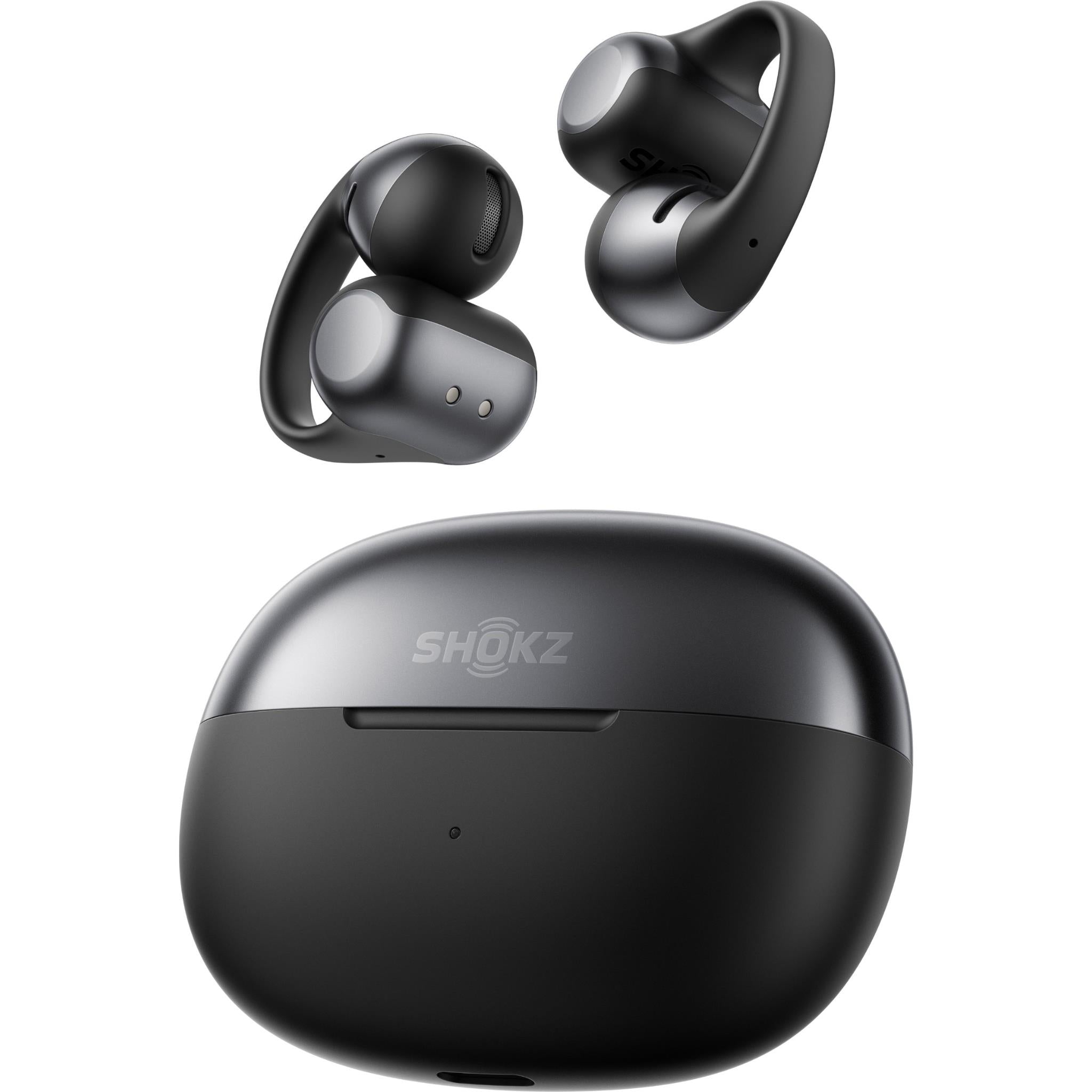 Shokz OpenDots One Open-Ear TWS Earbuds (Black)