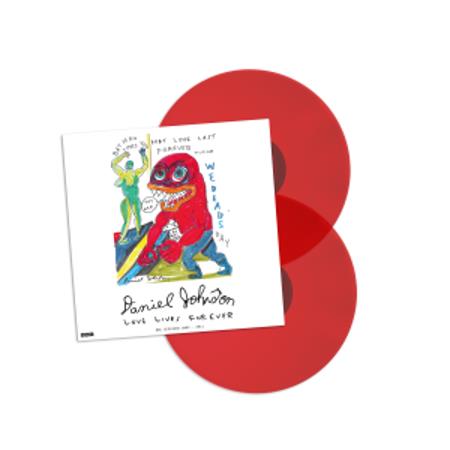 Love Lives Forever (BBC Sessions 003-2011) (Red Vinyl) - By:Daniel Johnston