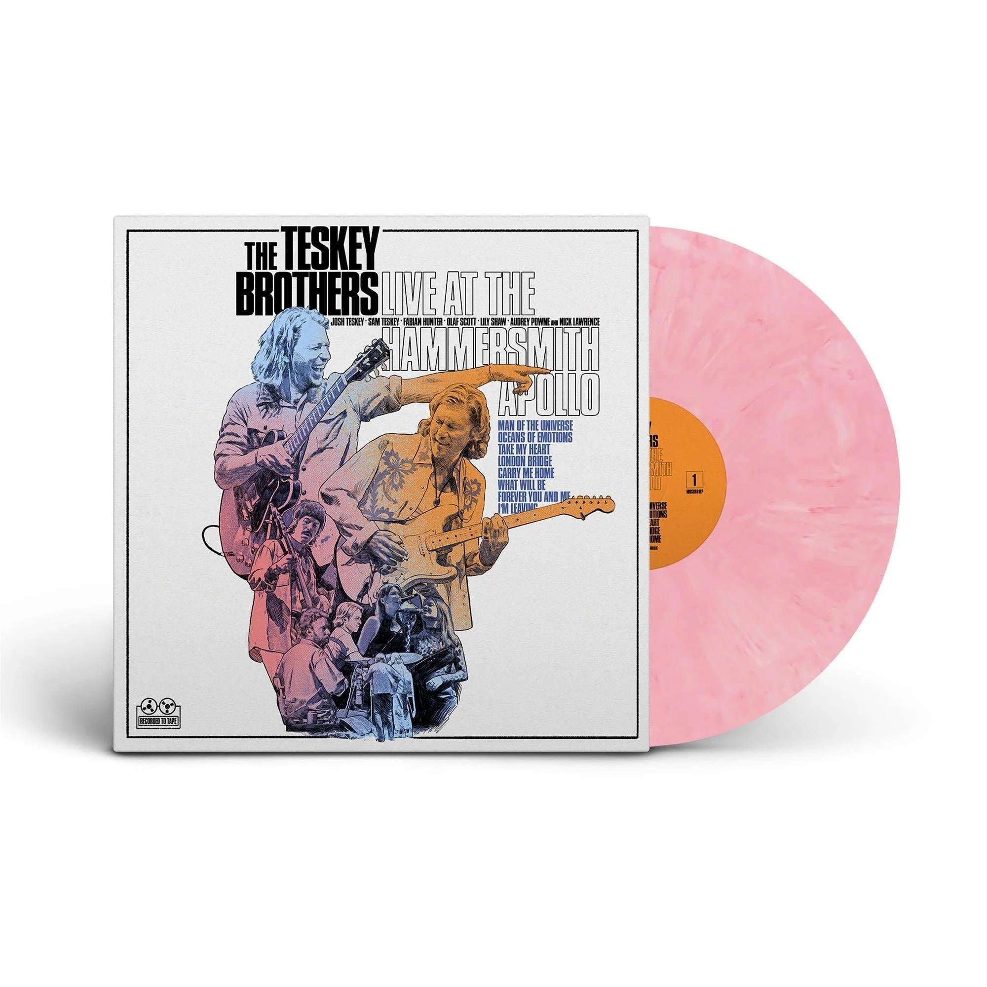 Live At The Hammersmith Apollo (Pink Vinyl) - By: The Teskey Brothers