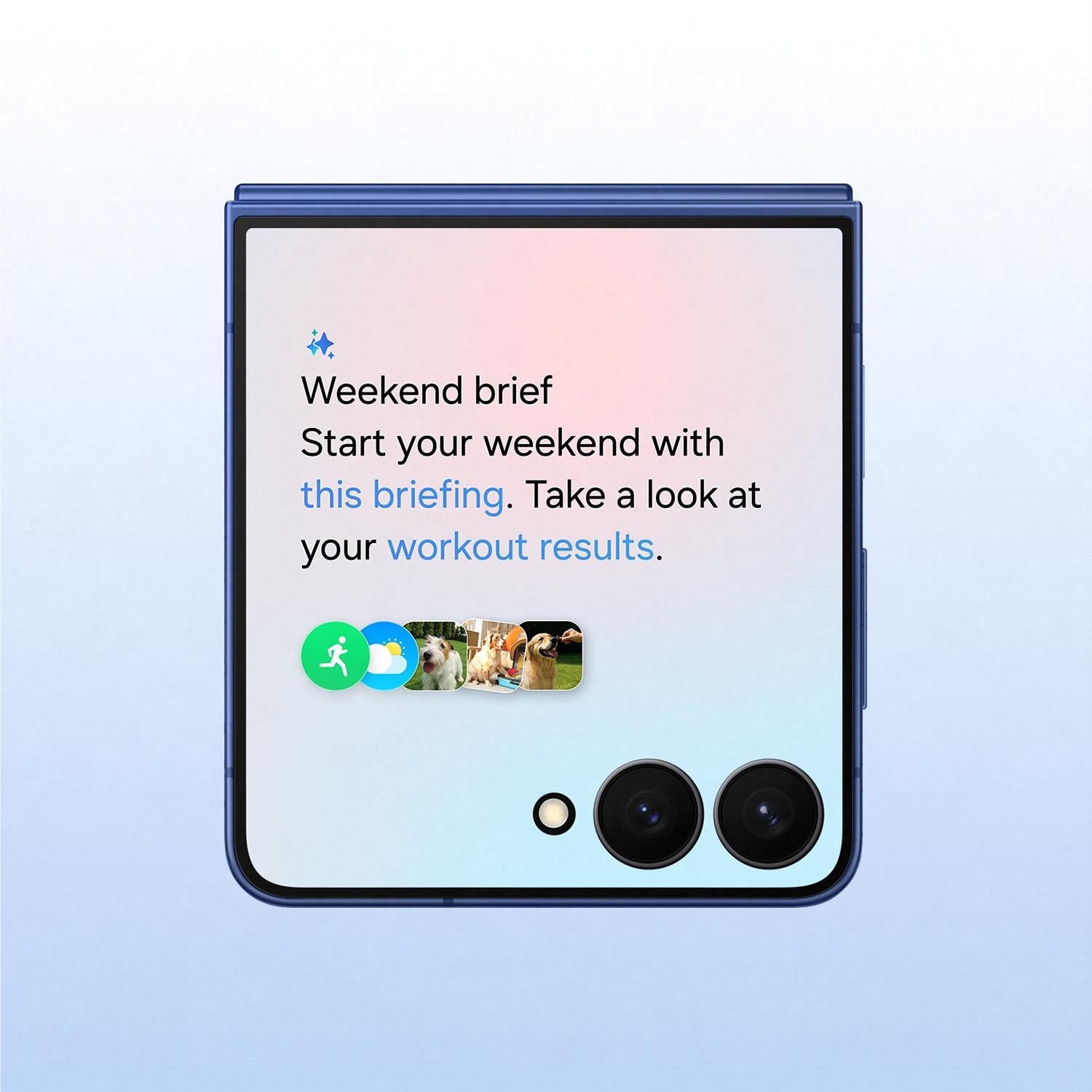 Samsung Galaxy Z Flip7 5G 256GB (Blue Shadow)