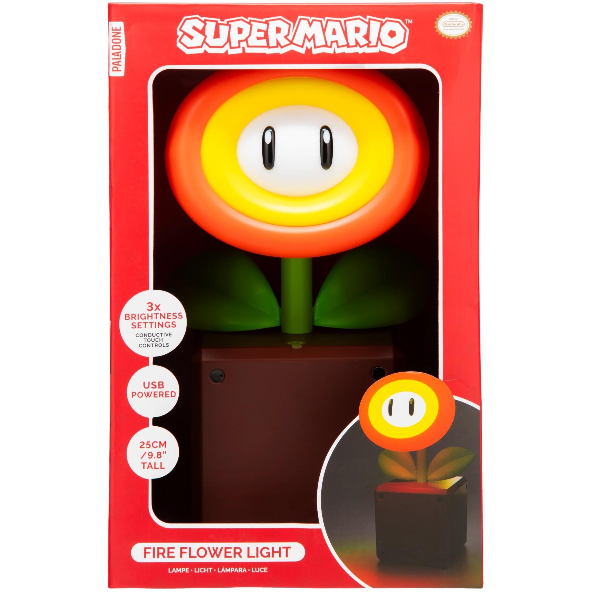 Paladone Super Mario Lamp (Fire Flower)