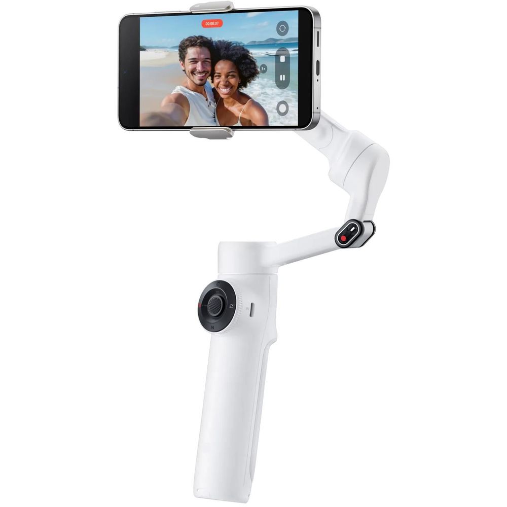 Insta360 Flow 2 Gimbal AI Tracker Bundle (Summit White)
