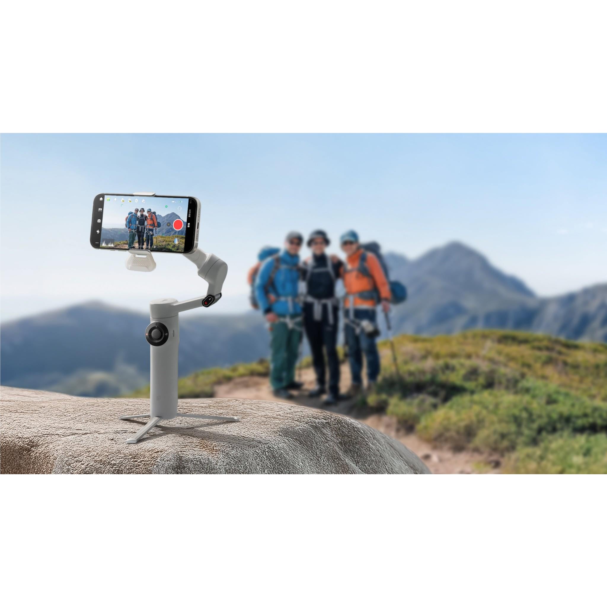 Insta360 Flow 2 Gimbal AI Tracker Bundle (Stone Grey)