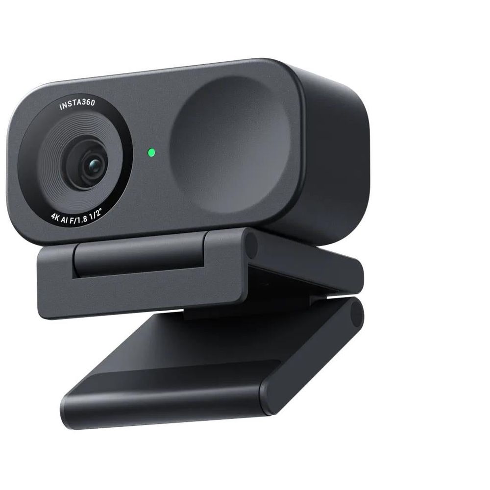 Insta360 Link 2C AI-Powered 4K Webcam (Graphite Black)