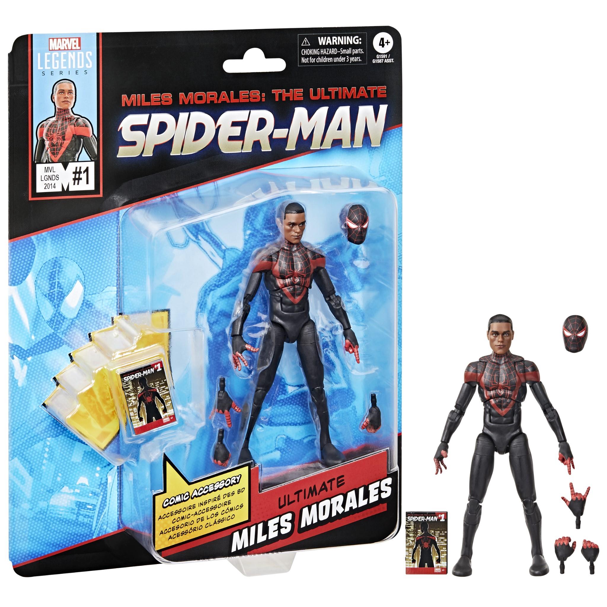 Marvel - Legends Series: Ultimate Miles Morales Spider-Man Figure