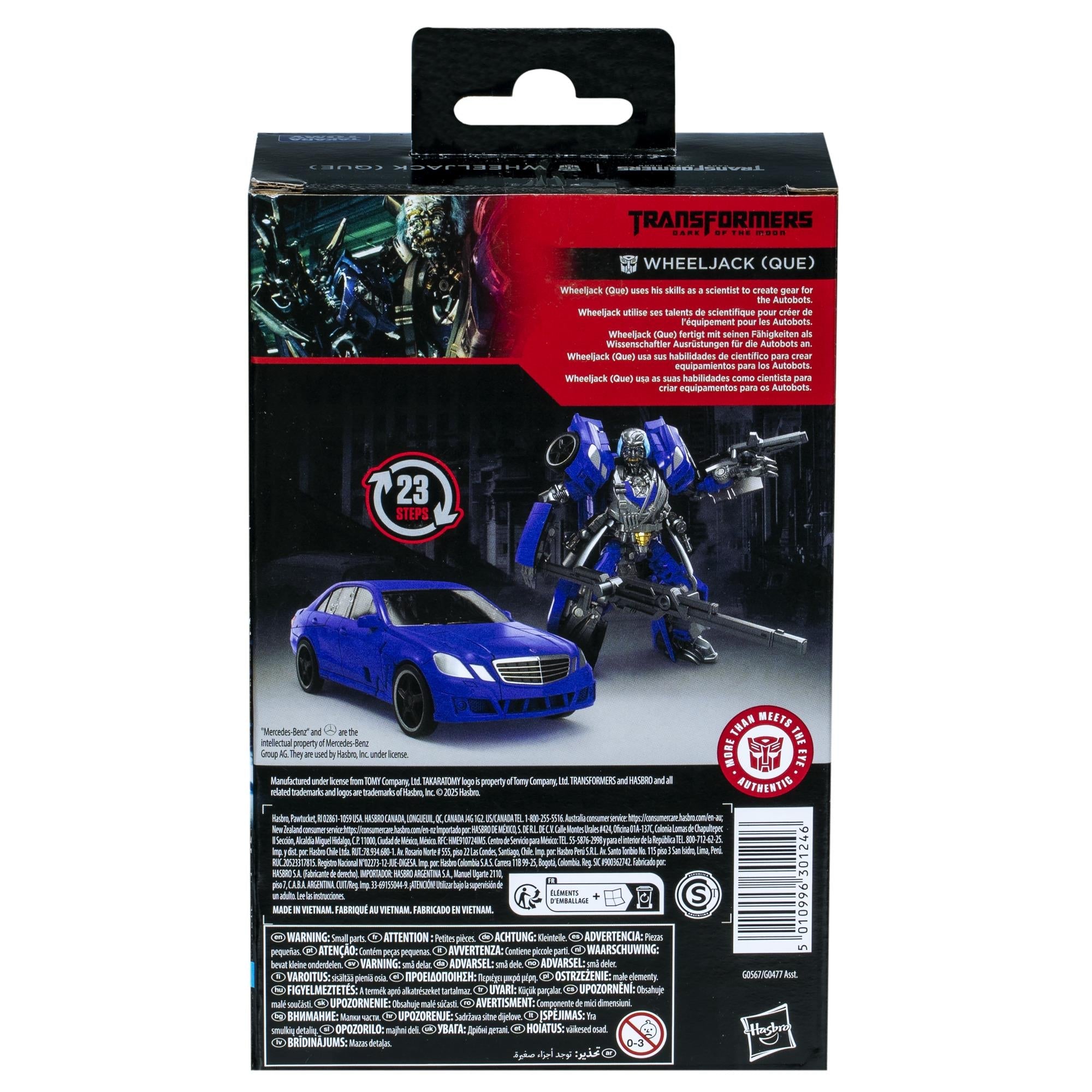 Transformers - Studio Series: Deluxe Class: Transformers: Dark of the Moon - Wheeljack (Que) Figure