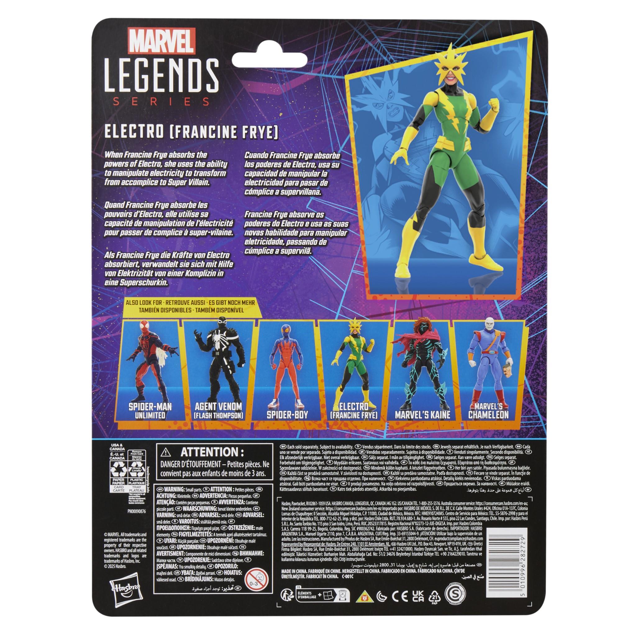 Marvel - Legends Series: Electro (Francine Frye) Figure