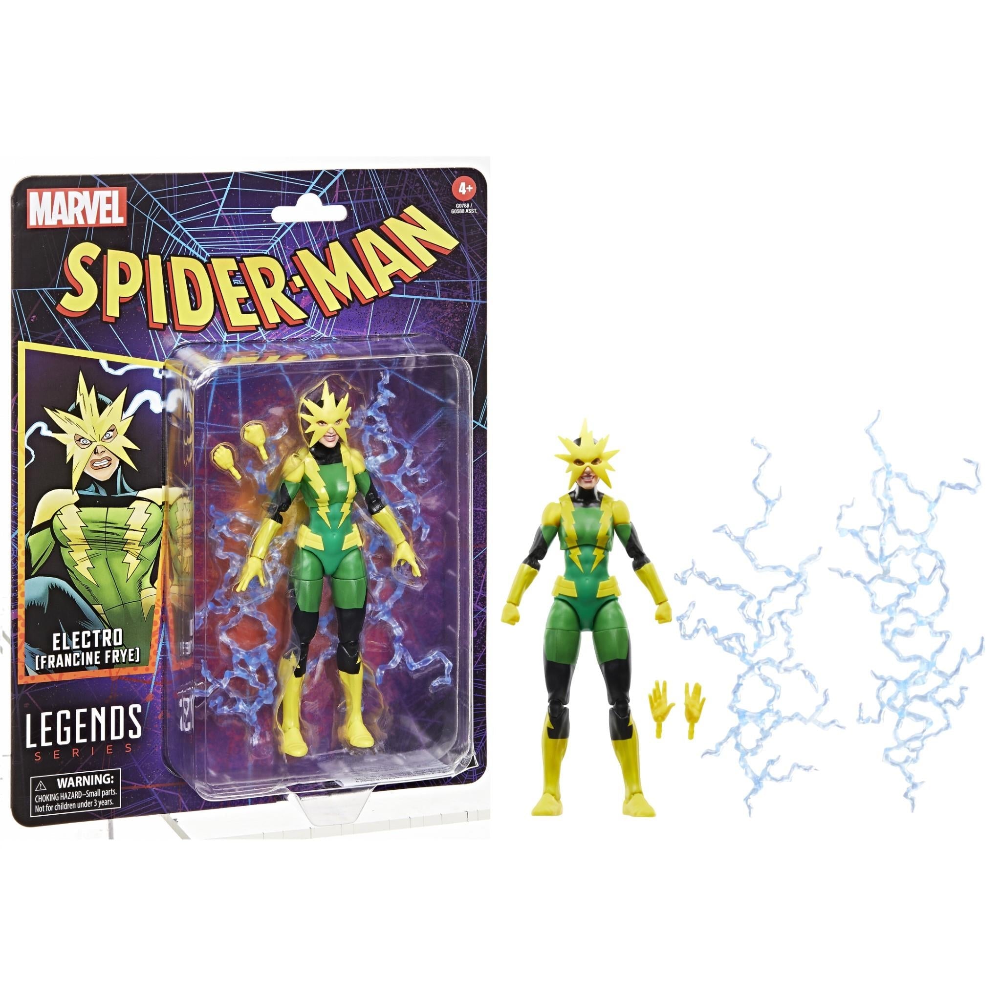 Marvel - Legends Series: Electro (Francine Frye) Figure