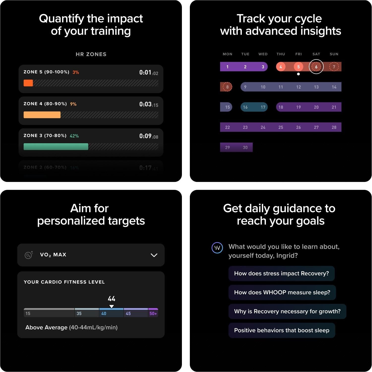 WHOOP One Fitness Tracker