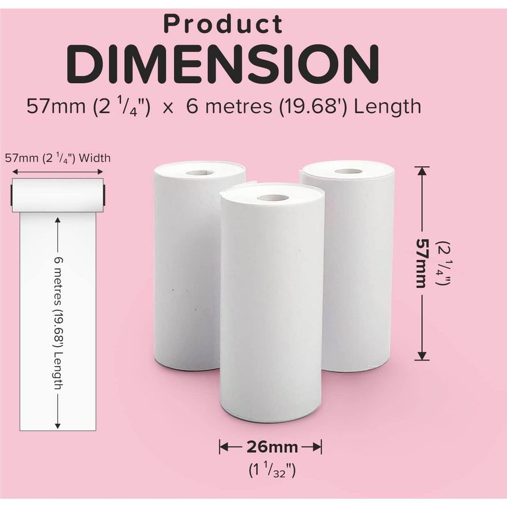 myFirst Thermal Paper for Insta 20 Kids Camera
