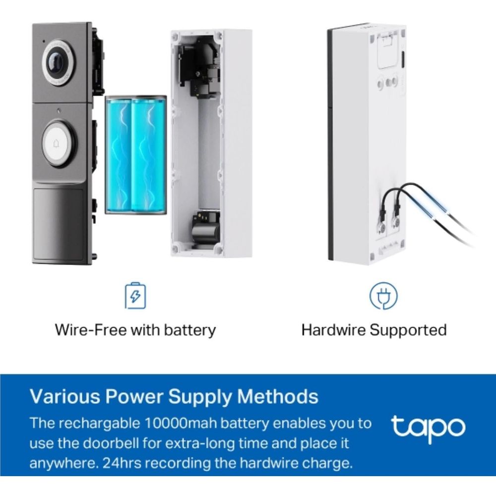 TP-Link Tapo D235 2K 5MP Smart Video Doorbell