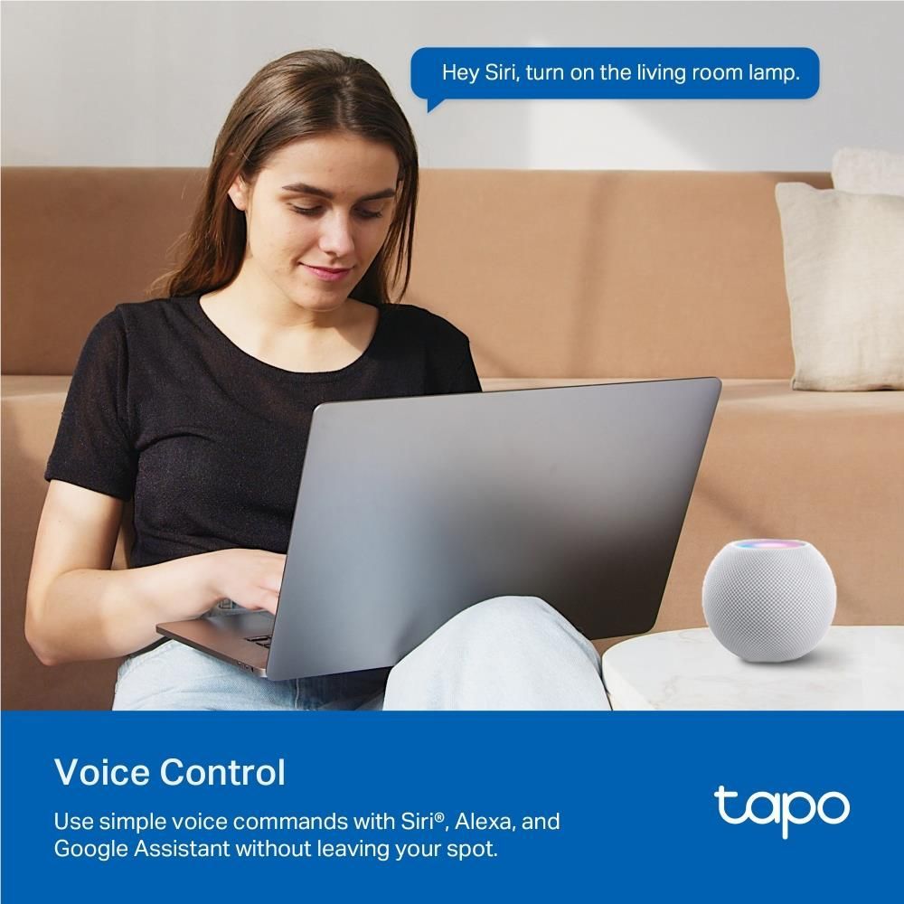 TP-Link Tapo P110M Smart Wi-Fi Plug (2-Pack)
