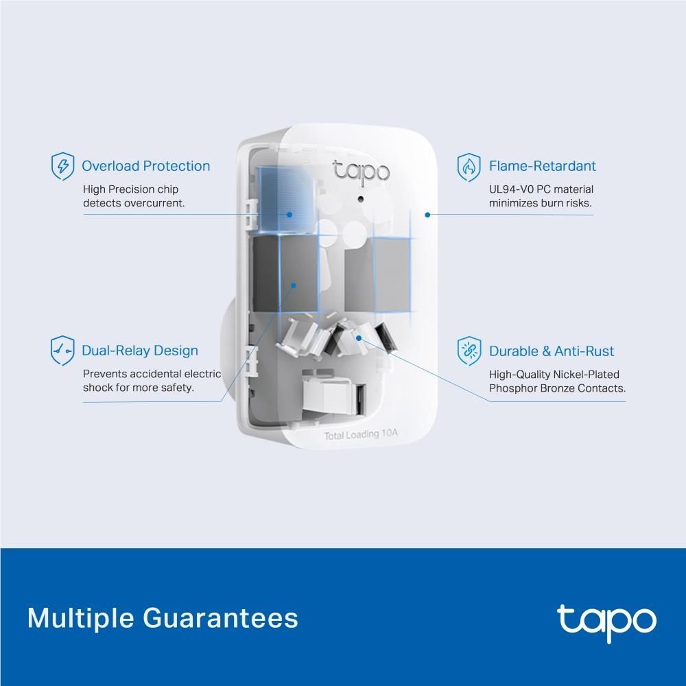 TP-Link Tapo P110M Smart Wi-Fi Plug (2-Pack)