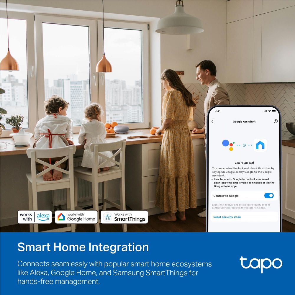 TP-Link Tapo D110 Smart Wi-Fi Door Lock