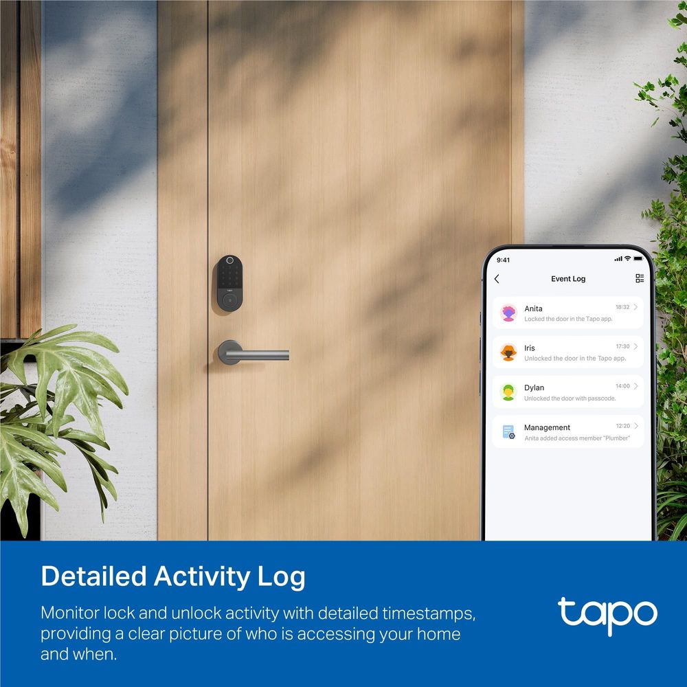 TP-Link Tapo D110 Smart Wi-Fi Door Lock
