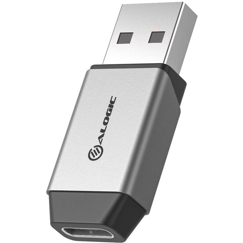 ALOGIC Ultra Mini USB-A to USB-C Adapter (Space Grey)